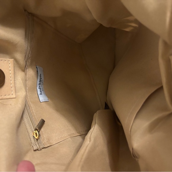 Haute Hippie Crochet Tote Bag with Pearl Accents - Picture 3 of 4